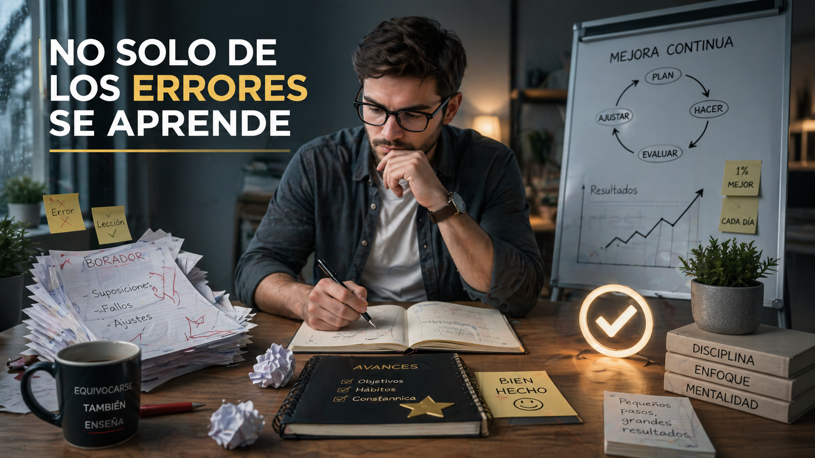 No solo de los errores se aprende